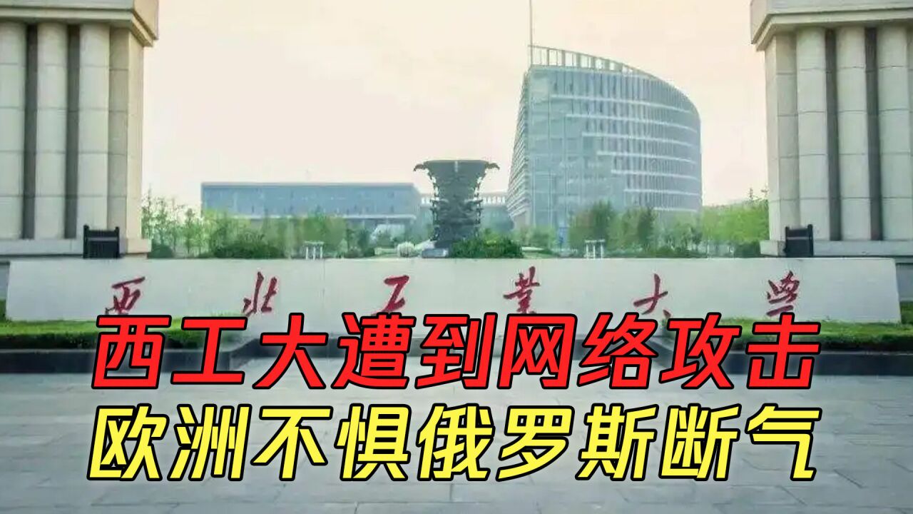 西工大遭到网络攻击,欧洲不惧俄罗斯断气,卡德罗夫真要辞职吗?