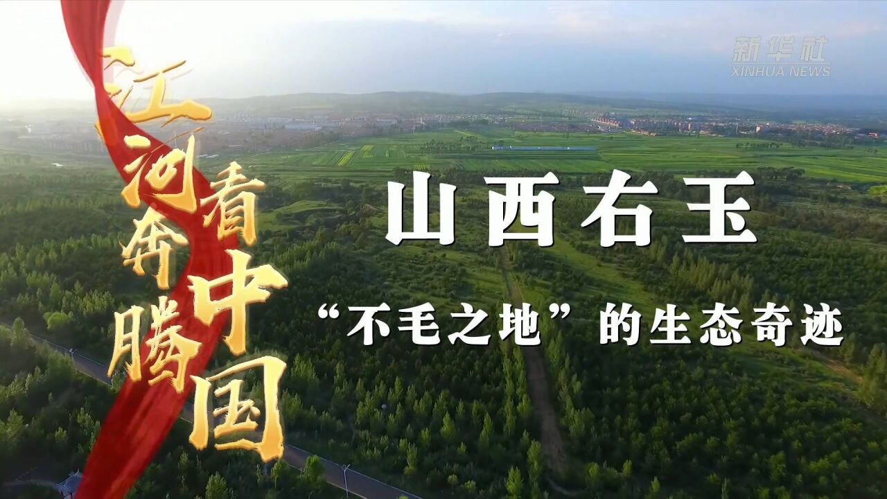 江河奔腾看中国ⷩ𛄦𒳨ጼ山西右玉:“不毛之地”的生态奇迹