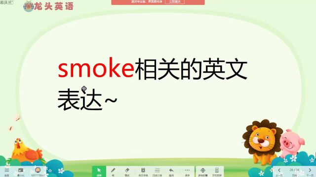 “smoke”是“烟”,“老烟鬼”英语怎么说?看看谁说对了?