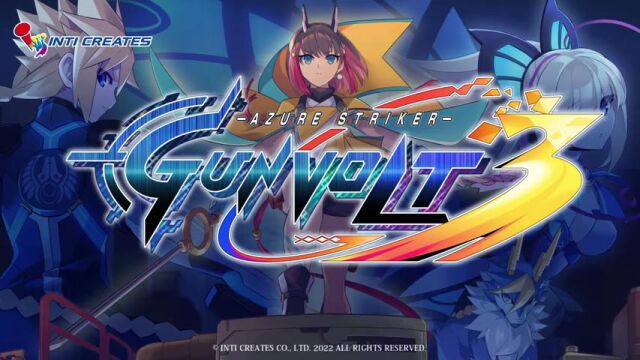 《苍蓝雷霆3/Azure Striker GUNVOLT 3》游戏宣传视频