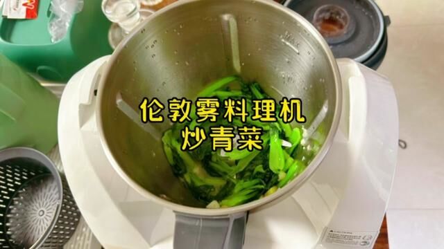 有个姐妹要看#伦敦雾 #料理机 #炒青菜 .我差不多就是4分钟的样子仅供参考哦,食材不一样,时间不一样