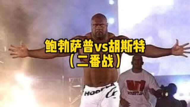 鲍勃萨普vs胡斯特二番战