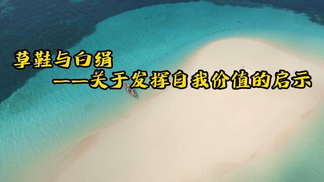 草鞋与白绢——关于发挥自我价值的启示