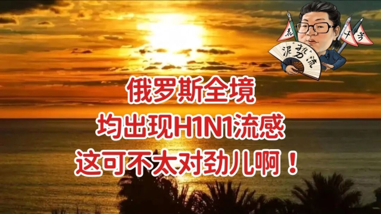 花千芳:俄罗斯全境均出现H1N1流感,这可不太对劲儿啊!