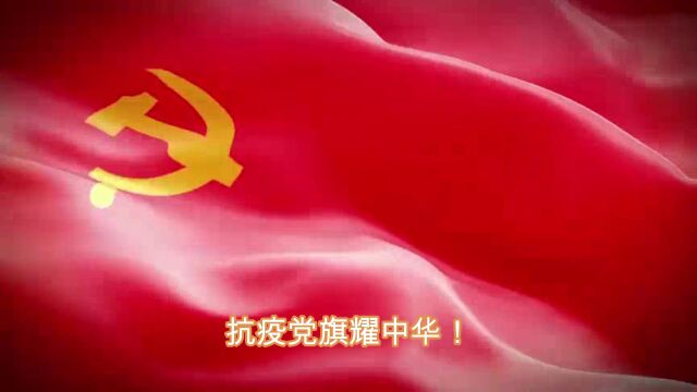 抗疫歌曲《抗疫党旗耀中华》