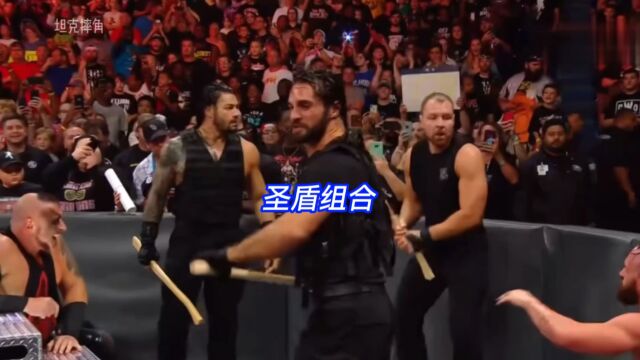 WWE最强组合之一,圣盾组合