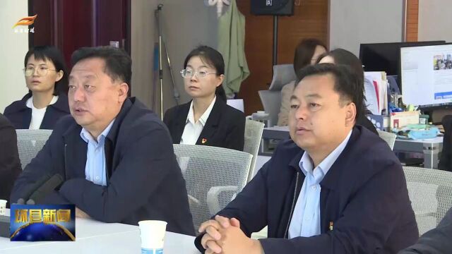 环县县直机关党建论坛第3期交流会在环县融媒体中心举行