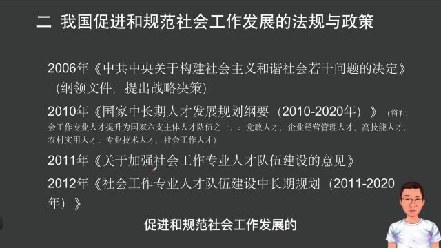 2023年社工网课法律第一章第二节