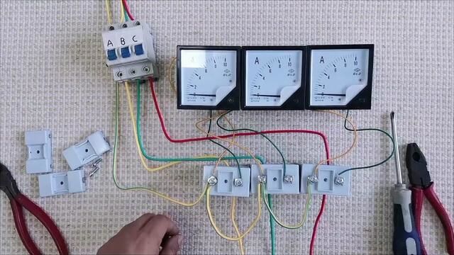 电流表互感器接线方法及技巧#零基础学电工 #电流表 #电气控制