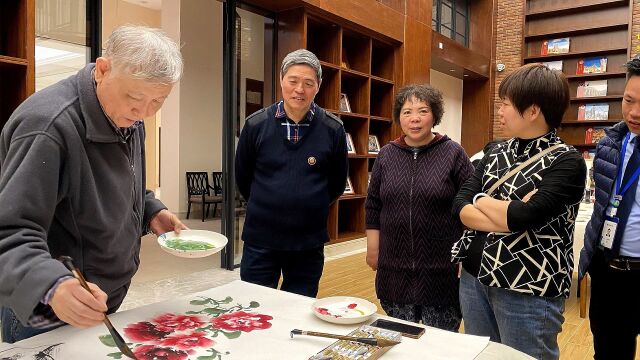 癸卯春月北京东城区美协延庆采风行、北京春平书画艺术中心举办活动