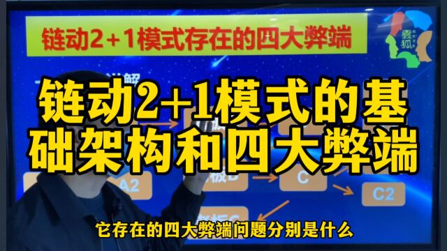 链动2+1模式系统开发的基础架构和四大弊端