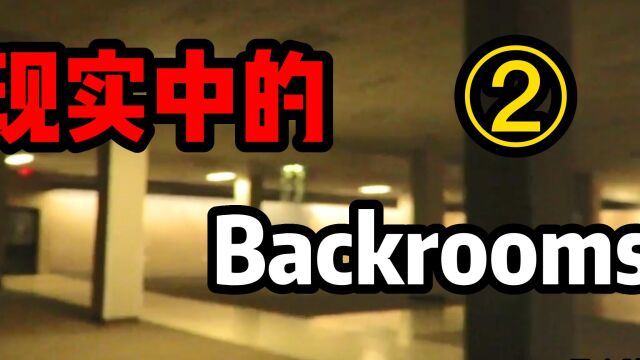 现实中的backrooms荧光空间