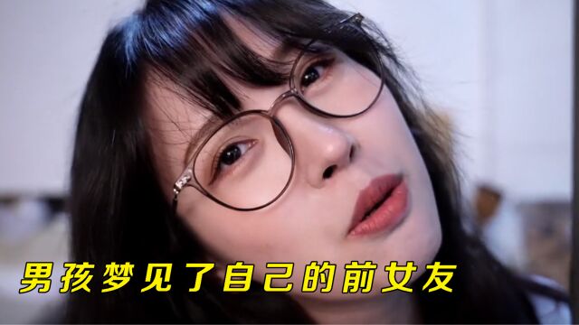 男孩的梦里女友依旧那么温柔美丽,可最后梦却醒了.