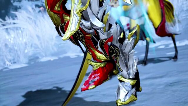 #warframe #怪物猎人世界【星际猎人:冰原】弓妹登场