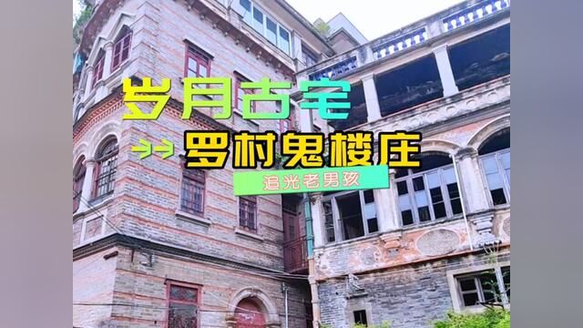 罗村鬼楼是解放前罗村地标建筑,庄主杨履初是民国时期的牛皮大王#历史建筑 #老洋房 #老建筑 #城中村