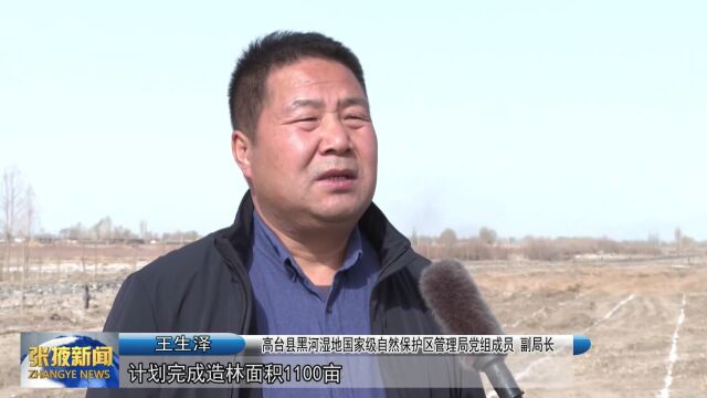 【视频】携手植绿护绿 共建美丽张掖