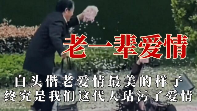 终究是我们这代人玷污了爱情,原来一生只爱一个人是真的存在