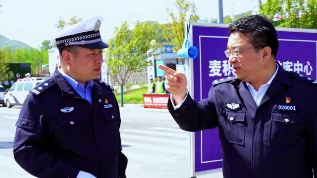 天水公安交警圆满完成“五一”假期道路交通安保工作