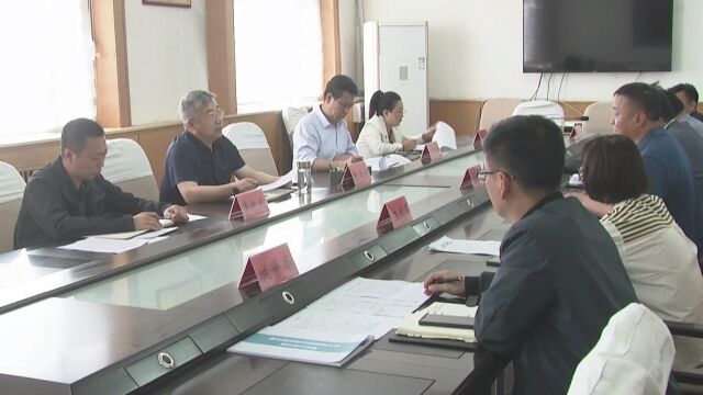 县城建设重点项目推进会议