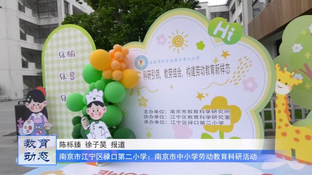 南京市江宁区禄口第二小学:南京市中小学劳动教育科研活动