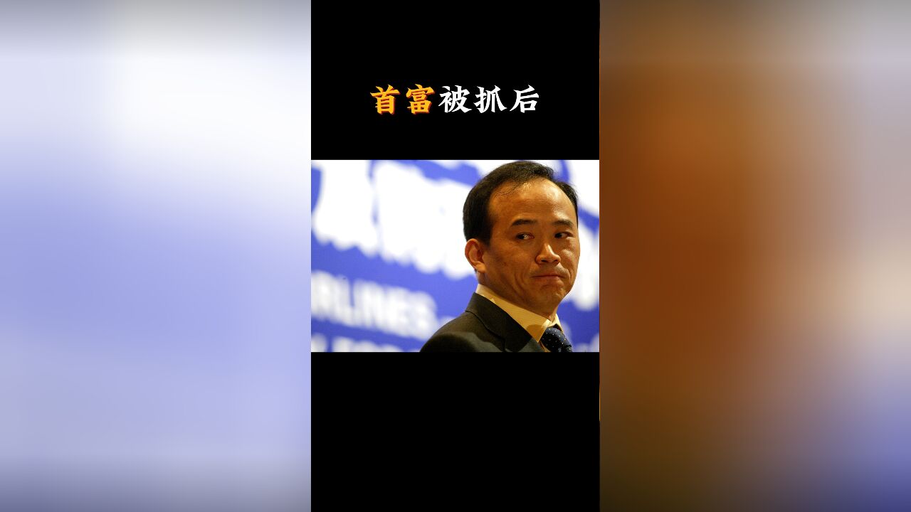 首富被抓后