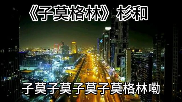 音乐欣赏《子莫格林》杉和