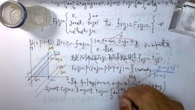 (4288)温田丁老师考研数学(卷积分公式失效时函数密度的求法)