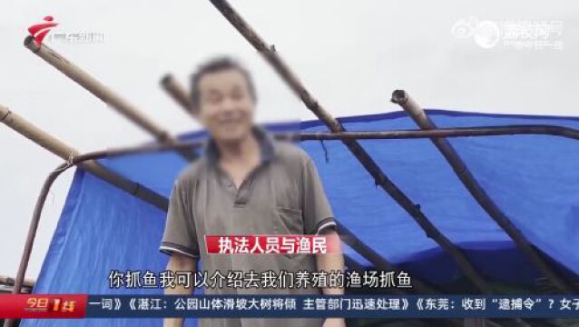 博罗东江:非法捕捞渔船“昼伏夜出” 地笼粘网作业为主