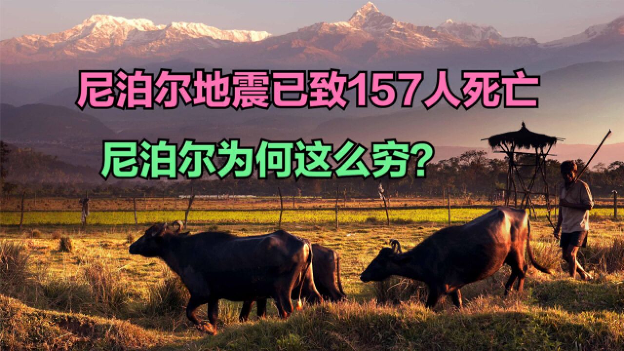 中国向尼泊尔提供1500万援助,尼泊尔到底有多穷?中尼人均GDP对比