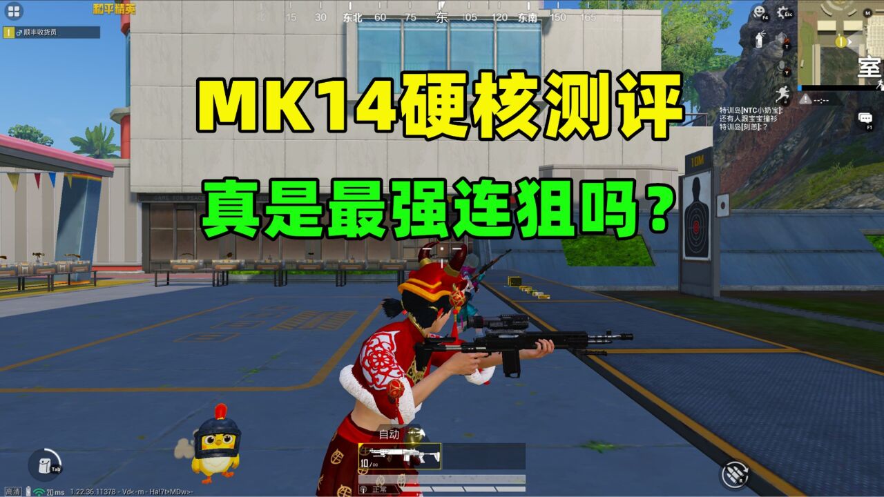 射手步枪终结篇,MK14超硬核测评,配得上空投武器吗?