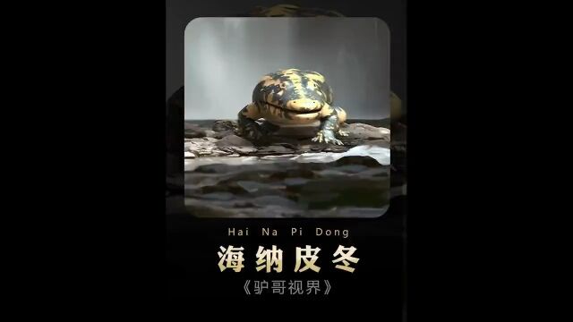 这种长相类似娃娃鱼的生物竟然是人类的祖先#古生物#远古生物#海纳皮冬#神奇动物在