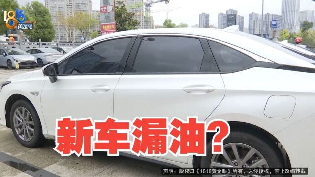 新车“半轴漏油” 什么最该“见证”