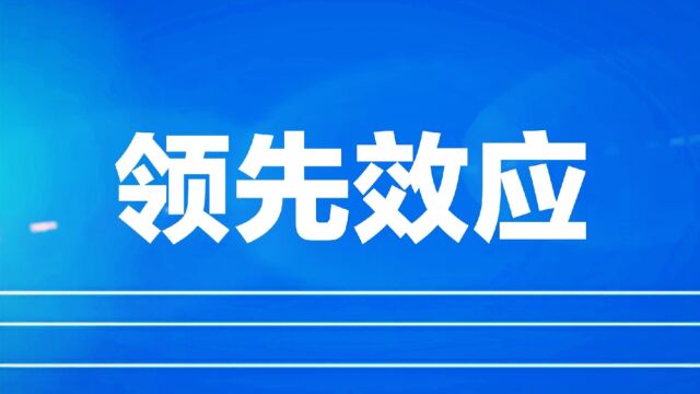 马太效应的表现之领先效应2