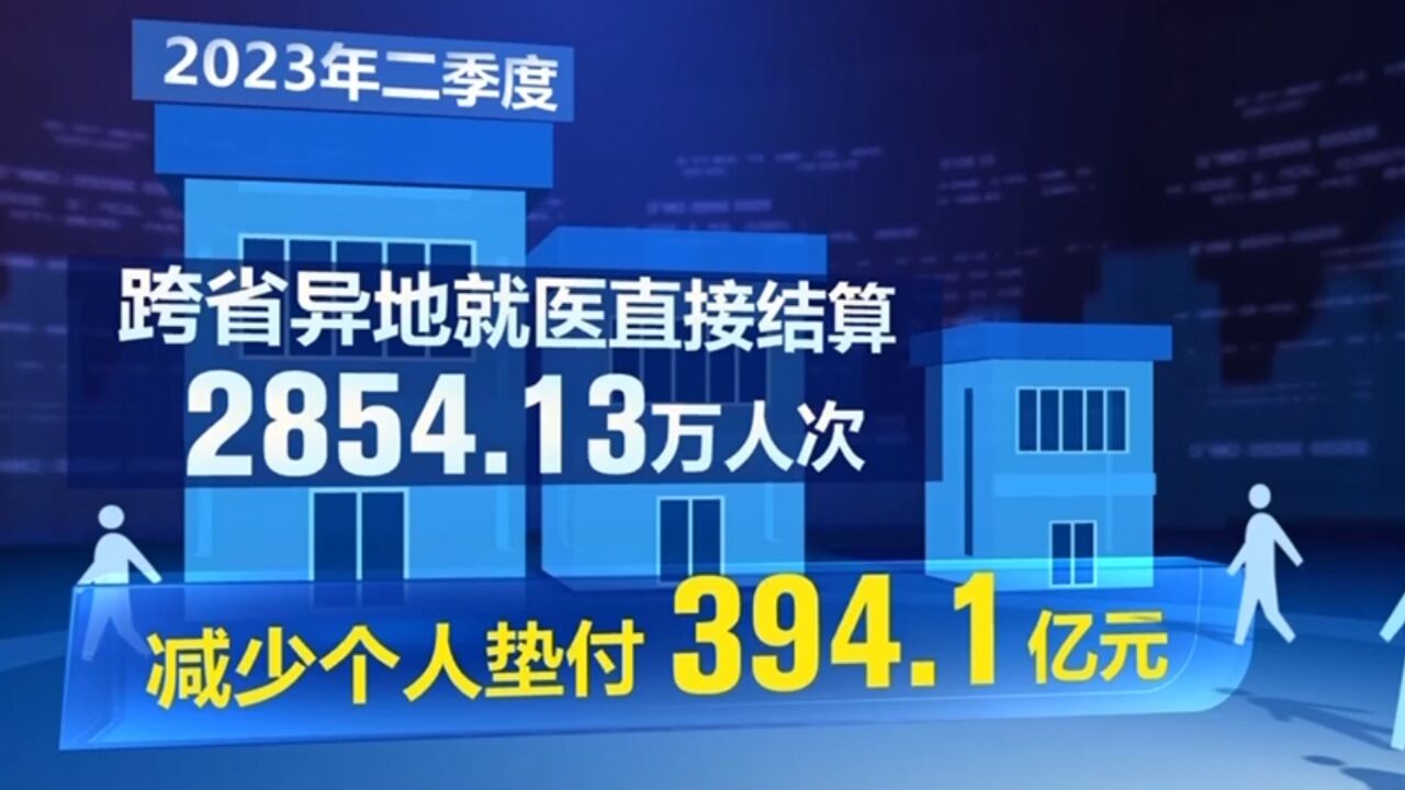 二季度跨省异地就医直接结算稳步推进