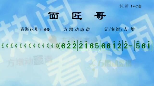 面匠哥#动态曲谱 #钢琴演奏 #音乐分享