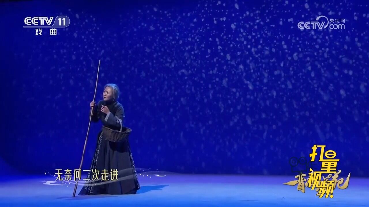 李晶花表演河南曲剧《鲁镇》,曲调流畅,意味深长,难忘怀