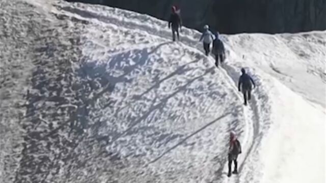 法国遭遇持续热浪,勃朗峰登山活动受限