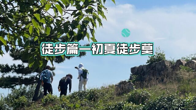 俊俊爱徒步每周离开上海去徒步一天,今日徒步莫厘峰