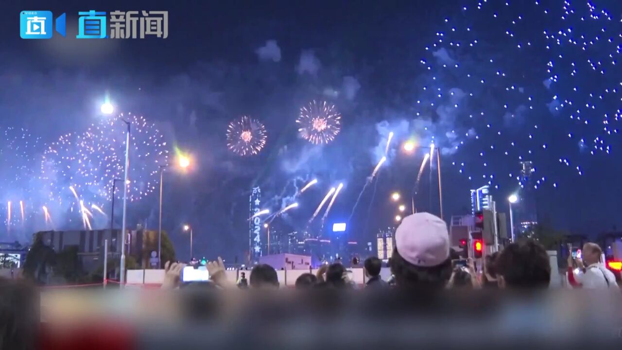 约47.9万人观赏香港维港史上最强烟花