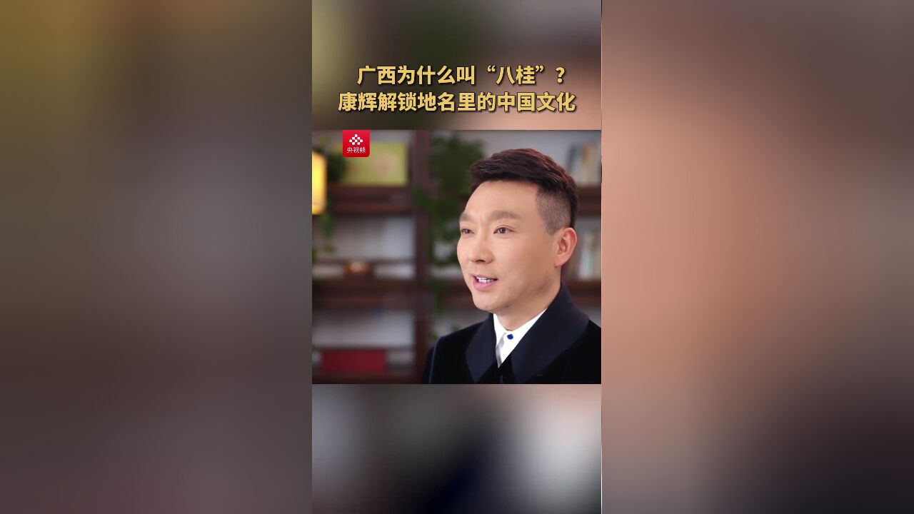 广西为什么被称为“八桂”?听康辉解锁地名里的中国文化