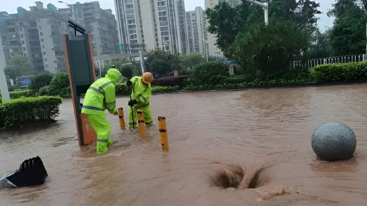 暴雨红色预警!广东韶关已出现内涝