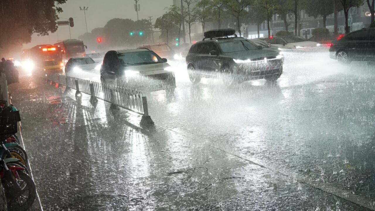 深圳全市进入暴雨防御状态