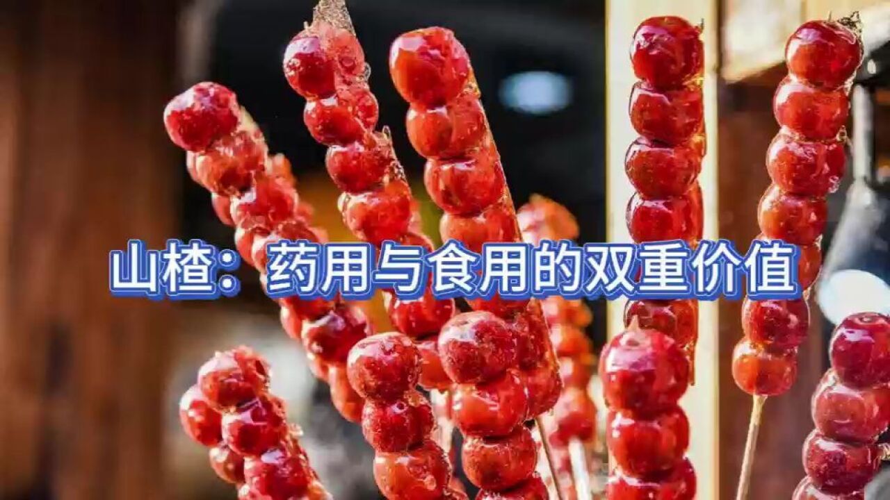 山楂:药用与食用的双重价值