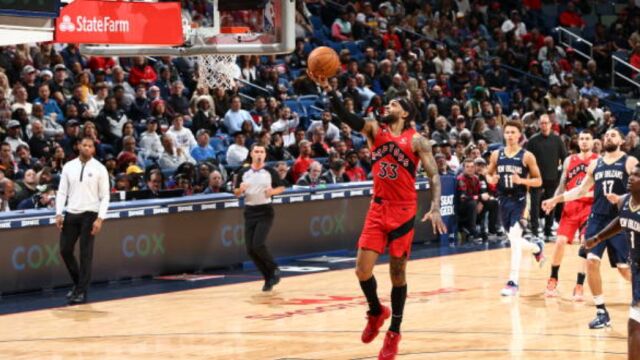 特伦特vs鹈鹕集锦 替补出场命中6记三分狂轰35分