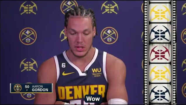 NBA常规赛：马刺vs掘金第1节英文原声回放
