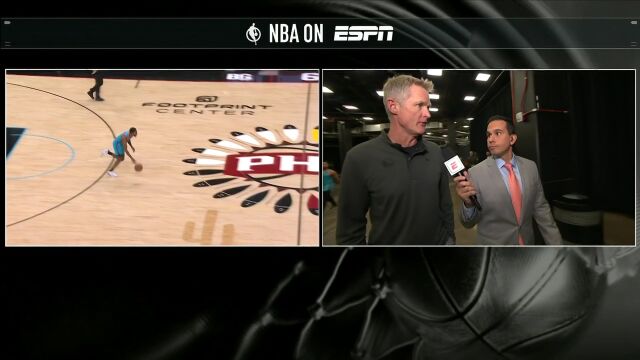 NBA常规赛：勇士vs太阳第3节原声解说回放