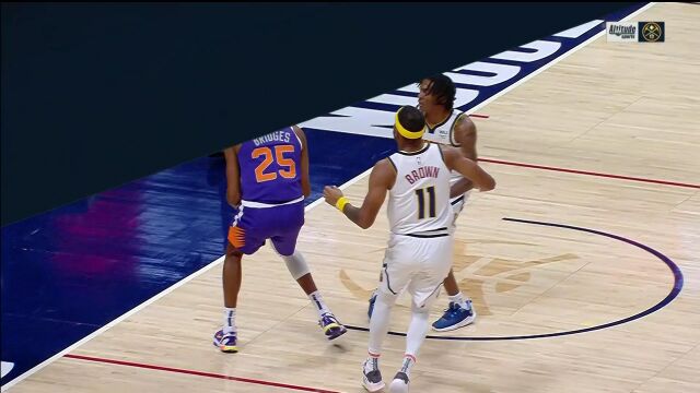 NBA季前赛：太阳vs掘金第2节中文解说回放