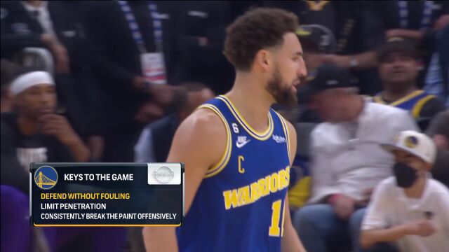 NBA常规赛：国王vs勇士第1节中文解说回放
