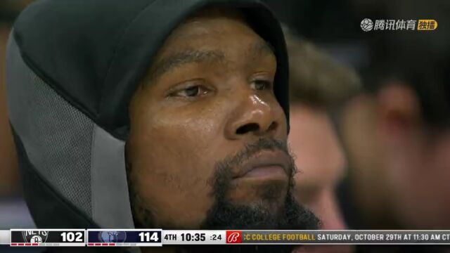 NBA常规赛：篮网vs灰熊第4节英文原声回放