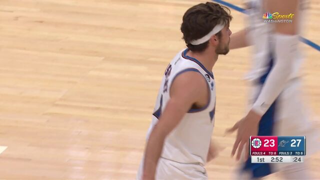 快船vs奇才精华回放 库兹马空砍35分乔治36+8送奇才6连败